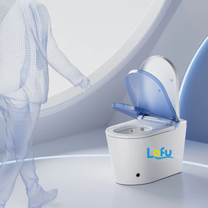 Nhà Máy bán hàng trực tiếp thiết bị vệ sinh một mảnh điện inodoro WC cảm biến Đỏ bừng nhà vệ sinh gốm nhà vệ sinh thông minh - Product Image 4