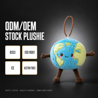 En stock : Peluche Terre mignonne, jouet en peluche globe, coussin planète, porte-clés, décoration de chambre d'enfant, cadeau, livraison rapide