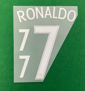 Livraison Gratuite – Nouveau Patch de Football Rétro 2012 <span class=keywords><strong>RONALDO</strong></span> <span class=keywords><strong>FIGO</strong></span> NANI – Matériaux Flocage et Impression Thermocollante pour Maillot de Domicile - Product Image 5