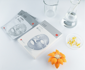 Mascarilla facial de hoja coreana hidratante antienvejecimiento Fórmula de colágeno marino y glicerina con extracto de perla natural - Product Image 6