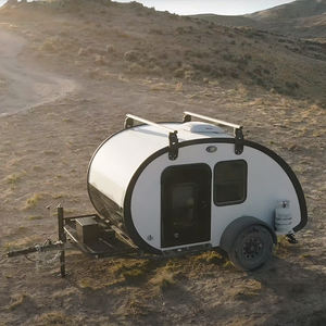 Fctrailers fermé petites remorques en fibre de verre Cargo couvrir roues à dégagement rapide boîte de camping-car - Product Image 5