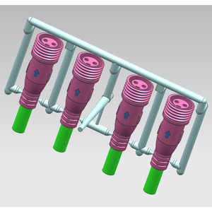 Tùy chỉnh nam và nữ không thấm nước dây và cáp nối khuôn nhà máy sản phẩm thiết kế bản vẽ cho các ứng dụng khác nhau - Product Image 6