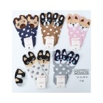 Calzini da barca da donna cartoni animati 10 stili in una scatola traspirante in Spandex lavorato a maglia per le stagioni estive e invernali - Product Image 1