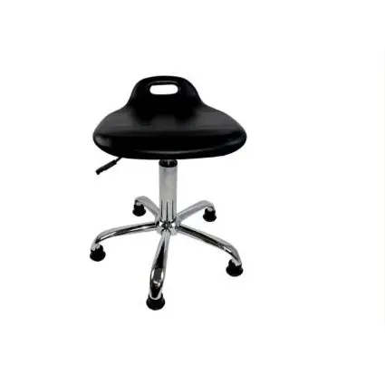 เก้าอี้ห้องแล็บแบบหมุนได้,เก้าอี้สำนักงานโฟม PU เก้าอี้นุ่มเก้าอี้ทำงานแบบปรับได้ใช้ในอุตสาหกรรมป้องกันไฟฟ้าสถิตย์เก้าอี้สำนักงาน