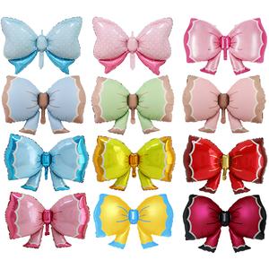 MINI <span class=keywords><strong>ballon</strong></span> en feuille <span class=keywords><strong>de</strong></span> nœud mat noir rose brillant pour anniversaire mariage saint valentin décoration <span class=keywords><strong>de</strong></span> fête - Product Image 5