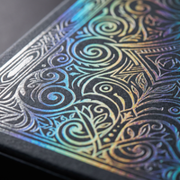 Scatola di Lusso Personalizzata con Finitura Olografica a Freddo e Finitura Metallica Argento per Confezioni Regalo di Cosmetici di Alta Gamma