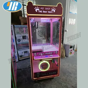 Kişiselleştirilmiş özel Mini pençe makinesi sikke işletilen Arcade ucuz fiyat japon Mini vinç pençesi makinesi