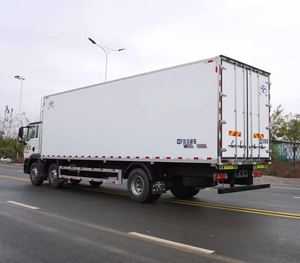 New Sino Howo 6X2 Diesel Refrigerator Truck with Manual Transmission 55m³ Capacity Euro 6 Emission -25~-5°C Temperature Range - Product Image 4