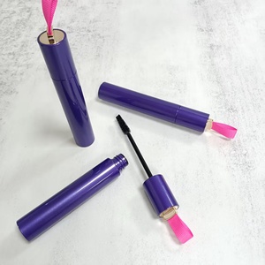 Customized Big Capacity <b>Plastic</b> <b>Tubes</b> for Ribbon Decor Mascara Packaging Empty Eyelash <b>Tubes</b> Cosmetic Container - Product Image 1