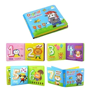 Factory Supply Educational Water Proof Floating Soft Baby Story Books For Bath Time