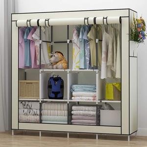 <span class=keywords><strong>Armario</strong></span> Plegable Personalizado de Tela No Tejida, Fácil de Montar, Portátil, para Guardar Ropa - Product Image 1