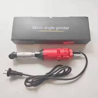 Mini-meuleuse d'angle électrique 110V/220V, micro-meuleuse rotative pour le nettoyage des joints de carrelage, le polissage des métaux, le ponçage industriel