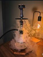 En stock, chicha électrique de taille moyenne en acier inoxydable, Flash Bang Kori, tête de chicha