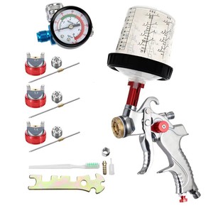 <span class=keywords><strong>Pistolet</strong></span> à peinture pneumatique à haute atomisation SK-2008 Alimentation par gravité 600CC Buse 1.4/1.7/2.0mm Personnalisable pour le revêtement de <span class=keywords><strong>carrosserie</strong></span> automobile - Product Image 5