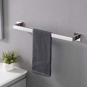 Juego de Accesorios de Baño de Lujo DB, Acero Inoxidable con Acabado Cepillado, Moderno Juego de Toallero de Pared para Hoteles - Product Image 5