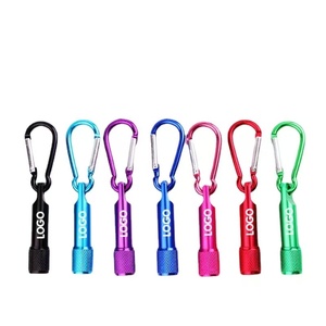 CE ROHS Metal Mini LED Light Portable Flashlight Keychain for Promotional Purposes