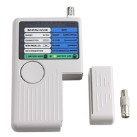 4 dans 1 lan testeur À Distance Réseau Câble Testeur Rj11 Rj45 Usb Bnc Main-tenir lan Testeur 9v Batterie Alimentation