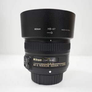 Original utilisé pour <span class=keywords><strong>Nikon</strong></span> AF-S 50mm F/1.8G objectif à mise au point fixe <span class=keywords><strong>plein</strong></span> cadre pour l'utilisation de l'<span class=keywords><strong>appareil</strong></span> <span class=keywords><strong>photo</strong></span> - Product Image 1