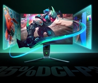 Monitor Desktop Baru ANTGAMER ANT257PF dengan Antarmuka DP, Panel H-IPS, Respon 1ms, 99% sRGB, Tipis, Ringan, Layar Lebar LED