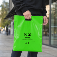 Enveloppes en polyéthylène biodégradables et recyclables imprimées sur mesure, 60 microns d'épaisseur, imperméables, pour l'expédition de colis e-commerce
