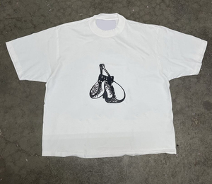 Camiseta con Logotipo Personalizado, Estilo Vintage, Oversize, para Hombre, Impresión DTG, Alta Calidad, 100% Algodón Grueso, Diseño Gráfico - Product Image 4