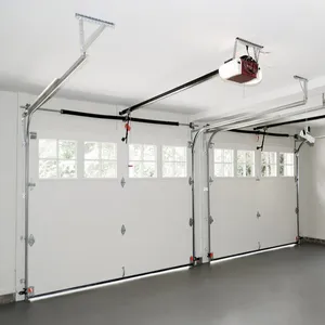 Grosir Pintu Garasi Stainless Steel Geser Vertikal, Pintu Garasi Tugas Berat