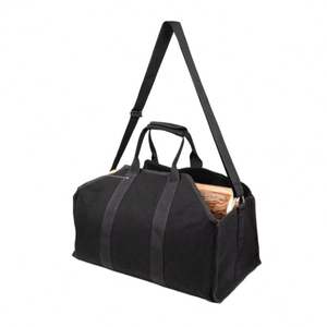 Sac de transport pour bûches de bois, échantillon gratuit, pour Oxford Large, robuste, en bois, pour le camping et les bûches de bois d'intérieur - Product Image 6
