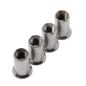 A2 A4 inserto filettato 304 in acciaio inox CSK/svasato testa tonda M3-M12 a dado rivetto cieco