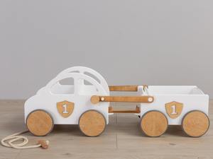 Wagon d'apprentissage en <span class=keywords><strong>bois</strong></span> souple personnalisé pour bébé Voiture jouet à pousser pour enfants avec rangement - Product Image 3