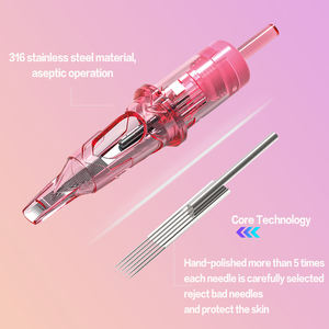 Ambiiton 10 piezas 8 #   10 #   12 #   Agujas Desechables para Cartuchos de Tatuaje 1RL 3RL 5RL 7RL <span class=keywords><strong>9RL</strong></span> 11RL 13RL 15RL 5RM 7RM 9RM 11RM 13RM 15RM 23RM - Product Image 3