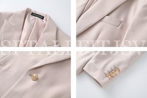 SPTALLFITJSV Completo da Uomo 3 Pezzi Slim Fit: <span class=keywords><strong>Blazer</strong></span> Doppiopetto, Gilet e Pantaloni <span class=keywords><strong>con</strong></span> <span class=keywords><strong>Bottoni</strong></span> Dorati per Matrimoni, Balli e Business - Product Image 5