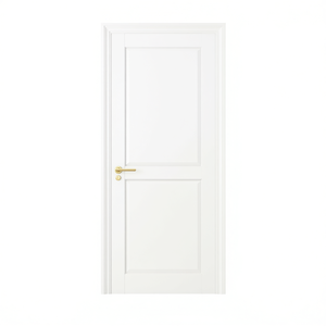 Porte intérieure à 2 panneaux en MDF massif, 32 po x 80 po, finition style ferme, pour cuisine - Product Image 1