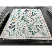 Silverstone Wohnzimmer-Teppiche und -Läufer Rutschfeste Teppiche Schlafzimmer Amerikanische Blumenmuster Matte 3D-Gedruckte Maßgefertigte Teppiche
