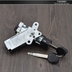 Cerradura eléctrica para motocicleta, cerradura antirrobo de metal para todo el vehículo con llaves para motocicleta de calle - Product Image 1