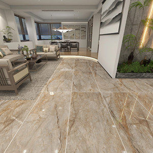 75x150cm đầy đủ cơ thể bóng tối ngọc bích gốm nội thất gạch cho căn hộ tráng men đánh bóng Sứ sàn đá cẩm thạch tường gạch - Product Image 6