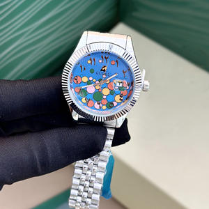 Reloj de Vestir Ultrafino de Estilo Lujoso, Reloj Mecánico Automático para Hombre con Correa de Cuero, Elegante Cristal de Zafiro - Product Image 4