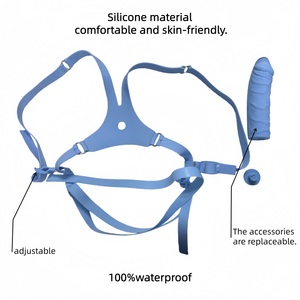Dildo de Silicona de Alta Calidad al por Mayor, Juguete Sexual, Dildos con Correa, Dildo con Correa para Lesbianas, Masturbación, Juego para Adultos para Mujeres Lesbianas - Product Image 2