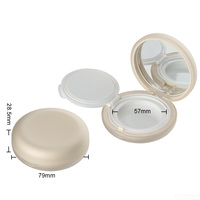 2025 15g Vide Portable coussin d'air bouffée conteneur boîte Bb Cc liquide fond de teint crème pressé miroir poudre étui Compact