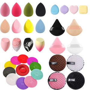 Bông phấn trang điểm mềm mại không chứa latex, thuần chay DailyQueen BUEART PFO01019K, in logo tùy chỉnh, dùng cho kem nền, phấn phủ, mỹ phẩm - Product Image 1