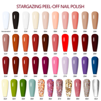 Vernis à ongles semi-permanent Kudan de haute qualité à base d'eau 10ml, séchage rapide à l'air, sans cuisson, pelable