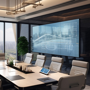 Écran vidéo mural 3X3 3X4 2X2 46'' 49'' 55'' 65'' IPS 4K LCD anti-reflet, lecteur publicitaire avec CMS intégré, comptage des personnes pour - Product Image 1