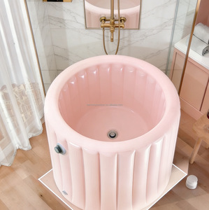 <span class=keywords><strong>Baignoire</strong></span> <span class=keywords><strong>pliable</strong></span> en PVC de haute qualité, multicolore, portable, <span class=keywords><strong>pliable</strong></span>, pour la maison, l'hôtel, la salle de bain - Product Image 1