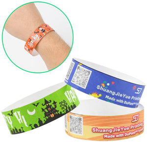 Pulseras de Tyvek Impermeables para Eventos Empresariales, Parques Acuáticos y Galerías de Arte - Product Image 2
