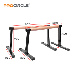 WP8003L деревянные пуш-ап бары параллелисты противоскользящие стойки для рук бары для гимнастики фитнес уличные тренировки напольные тренировки - Product Image 2