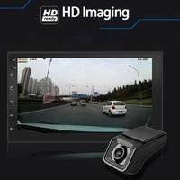 Full HD 1080P Car DVR Dash Cam Perekaman Siklik ADAS LDWS Perekam Otomatis Tipe Tersembunyi Pemutar Multimedia Android Navigasi DVD