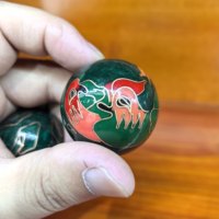 Boules d'exercice manuelles en fer creux, faites à la main, pour soulager le stress et améliorer la dextérité des doigts (Shouxing)
