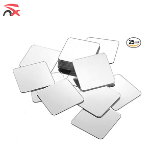 Wholesale Custom logo Shape Durable Adhesion Small Mini Acrylic <strong>Mirror</strong> Adhesive <strong>Craft</strong> <strong>Mirror</strong> for Phone Computer - Product Image 1