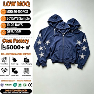 Sweat à capuche oversize en molleton épais 100 % coton pour homme, avec logo personnalisé et épaules tombantes - Product Image 1