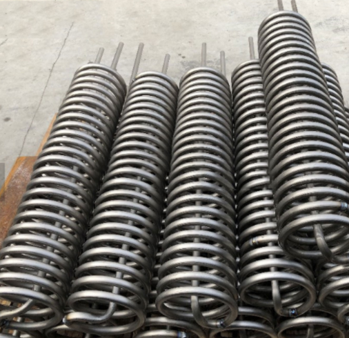 ニットク製 PSDEX機 炭酸水冷却コイル(小) 冷却菅 熱交換器 No.01 Stainless-Steel-Heat-Exchanger