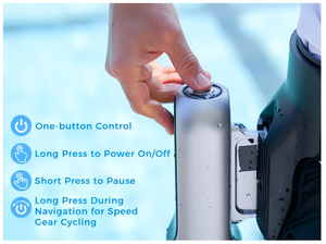 TJQ-PRO สกู๊ตเตอร์น้ำอัจฉริยะความเร็วสูง ตัวถังอะลูมิเนียม ควบคุมด้วยรีโมท ลึก 30 เมตร ความเร็ว 9 กม./ชม. - Product Image 2
